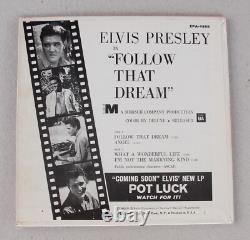 Elvis Presley Follow That Dream EPA-4368 With Correct Rare #2 Sleeve
