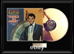Elvis Presley Frankie And Johnnie Gold Record Lp Album Non Riaa Award Rare