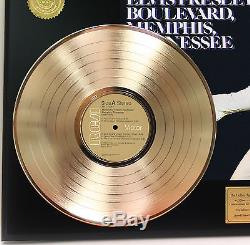 Elvis Presley From Elvis Memphis Gold Lp Ltd Edition Rare Record Display
