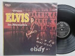 Elvis Presley From Elvis in. LSP-4155 Ultra Rare Hebrew Title Orig Israel LP
