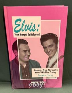 Elvis Presley From Memphis To Hollywood Book Alan Fortas OOP 1992 RARE