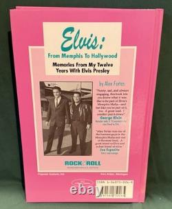 Elvis Presley From Memphis To Hollywood Book Alan Fortas OOP 1992 RARE