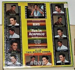 Elvis Presley Fun In Acapulco Vinyl LP Record Album Rare Error Wrong Label