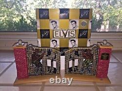 Elvis Presley? GATES OF GRACELAND Bookends? © 1997 EPE Mint Rare