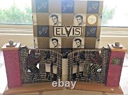 Elvis Presley? GATES OF GRACELAND Bookends? © 1997 EPE Mint Rare