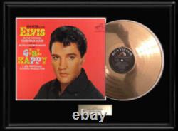 Elvis Presley Girl Happy Gold Record Rare Non Riaa Award Vintage