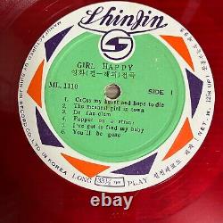 Elvis Presley Girl Happy Korea RED WAX Vinyl LP Rare + Viva Las Vegas Gift