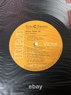 Elvis Presley Gold 30 Rca Xlpl2-7212 Ultra Rare Soul South Korea 2lp Nm Vinyl