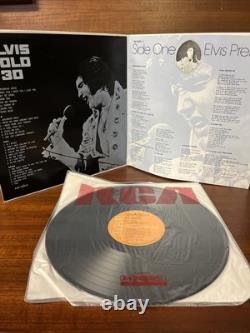 Elvis Presley Gold 30 Rca Xlpl2-7212 Ultra Rare Soul South Korea 2lp Nm Vinyl