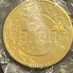 Elvis Presley Gold Plated Rare Collector Coin Harrah's lot of 9