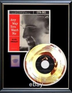 Elvis Presley Gold Record Any Way You Want Me Ep Non Riaa Award Rare