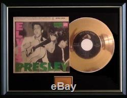 Elvis Presley Gold Record Epb-1254 Rare Debut First Ep Disc 45 RPM Sleeve 1956