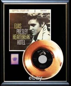 Elvis Presley Gold Record Heartbreak Hotel Original 1950's Ep Non Riaa Rare