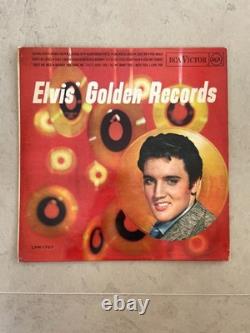 Elvis Presley Golden Records LPM-1707 Israel Press Rare VG