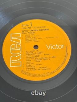 Elvis Presley Golden Records LPM-1707 Israel Press Rare VG