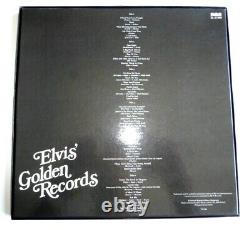 Elvis Presley Golden Records Tres Rare Coffret Swiss 3 Lp Etat Comme Neuf