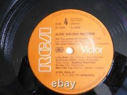 Elvis Presley Golden Records Tres Rare Coffret Swiss 3 Lp Etat Comme Neuf