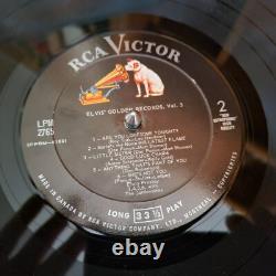 Elvis Presley Golden Records Vol. 3 MEGA RARE Long Play LPM 2765 Awesome NM-/NM
