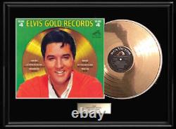 Elvis Presley Golden Records Volume 4 Gold Record Rare Non Riaa Award Vintage