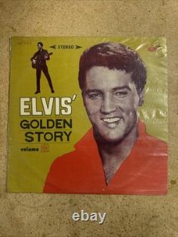 Elvis Presley Golden Story Volume 2 LP Red Color CHINA TAIWAN VINYL RECORD RARE