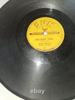 Elvis Presley Good Rockin' Tonight Rare Original Sun 210 78 RPM Shellac, VG