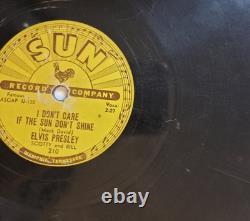Elvis Presley Good Rockin' Tonight Rare Original Sun 210 78 RPM Shellac, VG