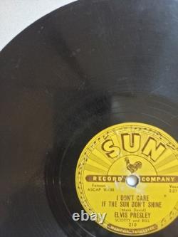 Elvis Presley Good Rockin' Tonight Rare Original Sun 210 78 RPM Shellac, VG