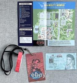 Elvis Presley Graceland Ultimate VIP Tour Pass, Ticket, Map Collectible, RARE