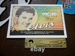Elvis Presley Guitar Case With Vhs Tapes. Rare Le. Near Mint. Complete. Huge
