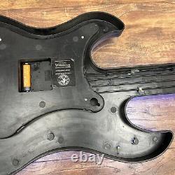 Elvis Presley Guitar Illuminating Neon Clock Very Rare The King of Rock and Roll