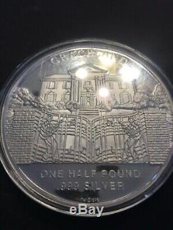 Elvis Presley Half Pound 8oz Silver Round. 999 Silver Proof coin #2348 RARE