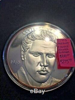 Elvis Presley Half Pound 8oz Silver Round. 999 Silver Proof coin #2348 RARE