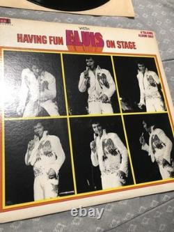 Elvis Presley Having Fun With Elvis On Stage RARE BOXCAR? Label