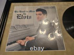 Elvis Presley His Hand In Mine Framed Rare & Nice! RCA Record