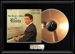 Elvis Presley His Hand In Mine Rare Gold Record Lp Album Non Riaa Award