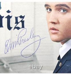Elvis Presley His Hand In Mine Signed Album Autograph Gospel Rare