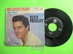 Elvis Presley His Latest Flame 45 7 Pic Sleeve Picture Italy Italian Press Rare