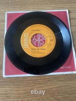 Elvis Presley Hound Dog/ Don't Be Cruel Rare Japan 7 Japanese