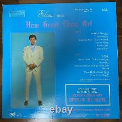 Elvis Presley How Great Thou Art Korea LP Vinyl With Korean Insert 1988 Rare