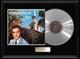 Elvis Presley How Great Thou Art White Gold Platinum Record Lp Album Frame Rare