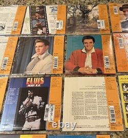 Elvis Presley- Import Japan Lot Of 17 Pieces Cds. New Sealed Rare! Mint Set