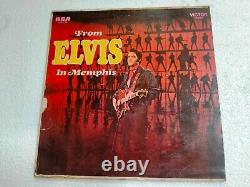 Elvis Presley In Memphis rca victor RARE LP RECORD INDIA INDIAN VG+