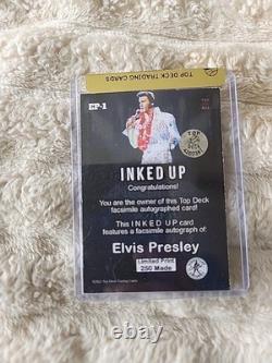 Elvis Presley. Inked Up with Elvis. Card Ep1. Rare