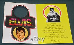 Elvis Presley International Hilton Hotel Personal Concert Invitation 1971 RARE
