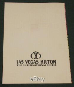 Elvis Presley International Hilton Hotel Personal Concert Invitation 1971 RARE