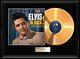 Elvis Presley Is Back! Gold Record Lp Non Riaa Award Elvis Is Back Mono Rare