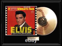 Elvis Presley It Happened At The World's Fair Gold Record Non Riaa Award Rare