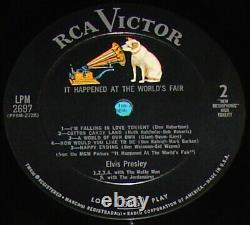 Elvis Presley It Happened At The World's Fair Mono 1st Issue with RARE LABEL