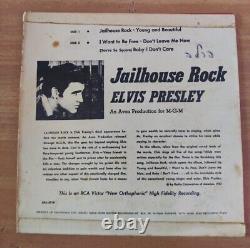 Elvis Presley Jailhouse Rock Rare Israel Picture Sleeve RCA EPA-4114 (VG+)