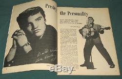 Elvis Presley Jamboree Rock N Roll Magazine 1956 RARE Exc +